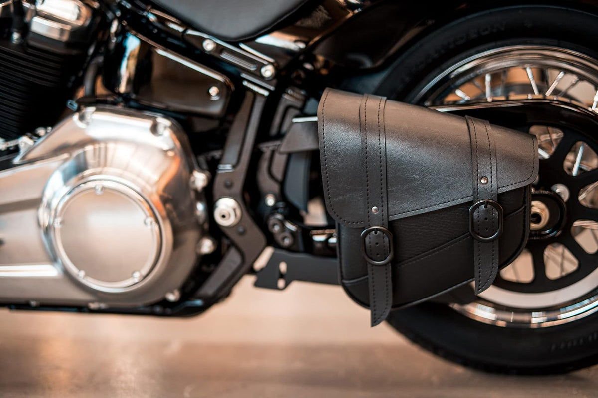 Dowco Willie & Max Bolsa de para Motocicleta 59776-05, Negro, 10.5 x 11.5 x 4.5 in