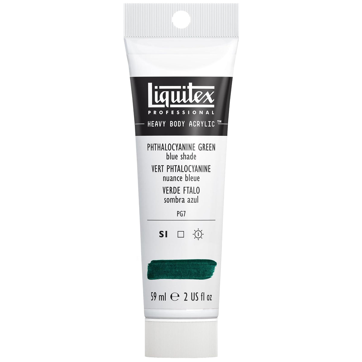 Liquitex Heavy Body pintura acrílica Brilliant Purple 59 ml - Verde (Phthalocyanine Green Blue Shade 317)