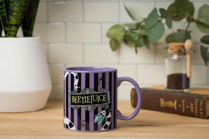 Silver Buffalo Beetlejuice Sandworm, taza de cerámica, 567 g | 0,59 litros