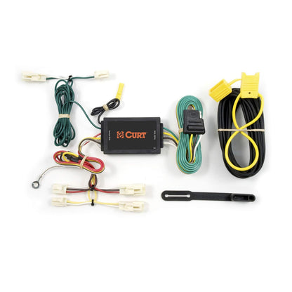 CURT Arnés de Cableado Personalizado para Remolque de 4 Pines 55567, Negro