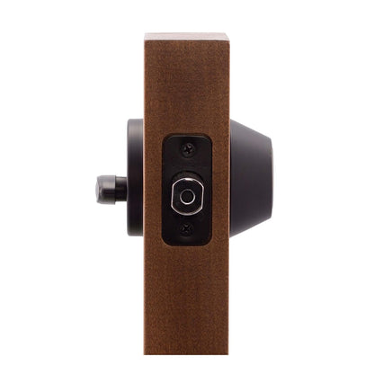 Copper Creek DB2410BC - Cerrojo de seguridad de un solo cilindro, tamaño estándar, negro