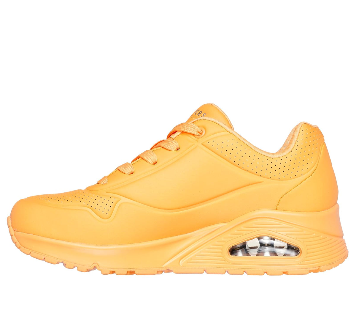 Skechers Uno Stand on Air Tenis Casuales para Mujer - 26.5 cm - Naranja (MU07242)