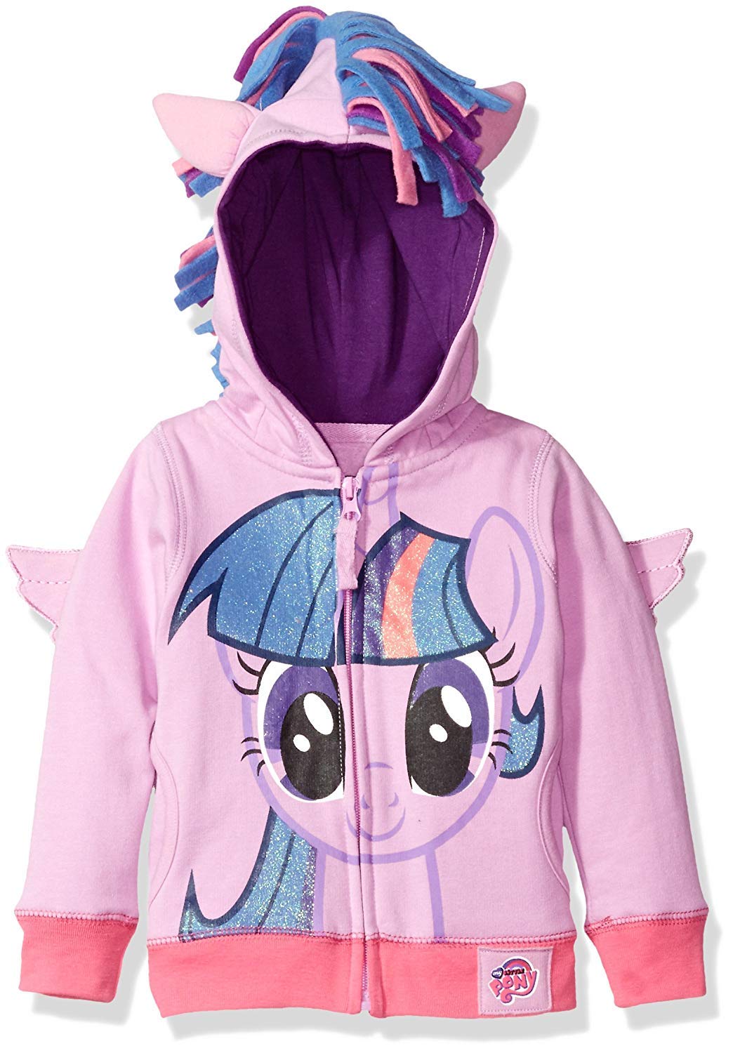My Little Pony Sudadera con Capucha para Niña - Twighlight Sparkle - 12-14