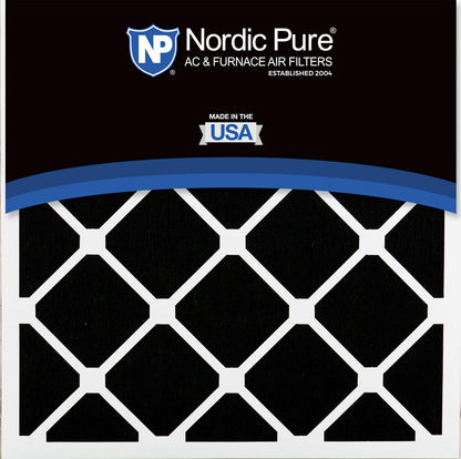 Nordic Pure 20 x 20 x 5 (19_5/8 x 19_7/8 x 4_3/8) Honeywell Filtros de repuesto para horno MERV 14 Plus Carbon 1 paquete