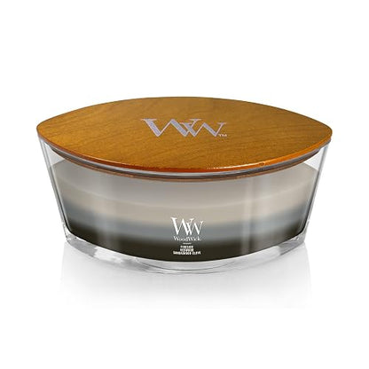 WoodWick Yankee Candle – Warm Woods Trilogy – Fireside, Redwood, sándalo