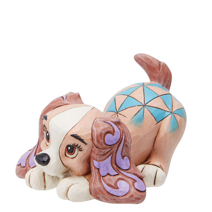 Enesco Disney Traditions by Jim Shore Lady and The Tramp - Figura en Miniatura, 2.5 Pulgadas, Multicolor
