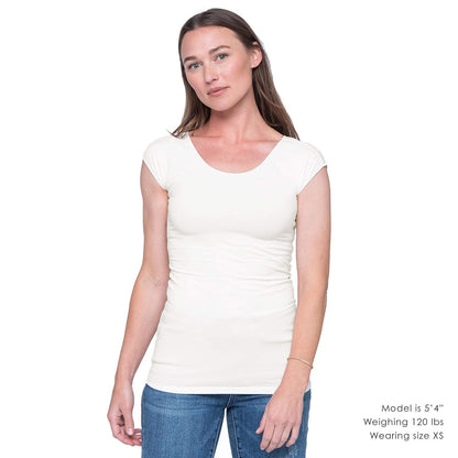 Downeast Playera Wonder tee Camiseta para Mujer