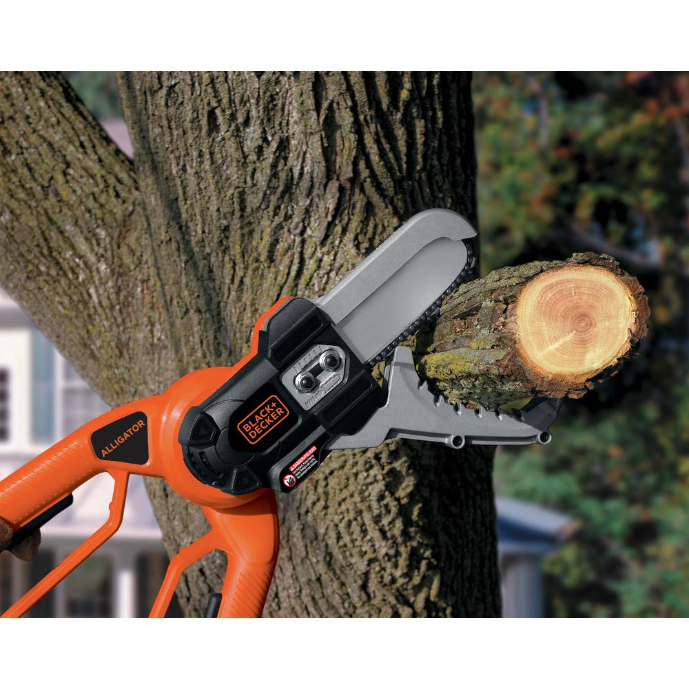 BLACK+DECKER LLP120B Bare Max Lithium Ion Alligator Lopper Saw, 20-Volt | 6" Barra, Corte Hasta 4", Sin Batería