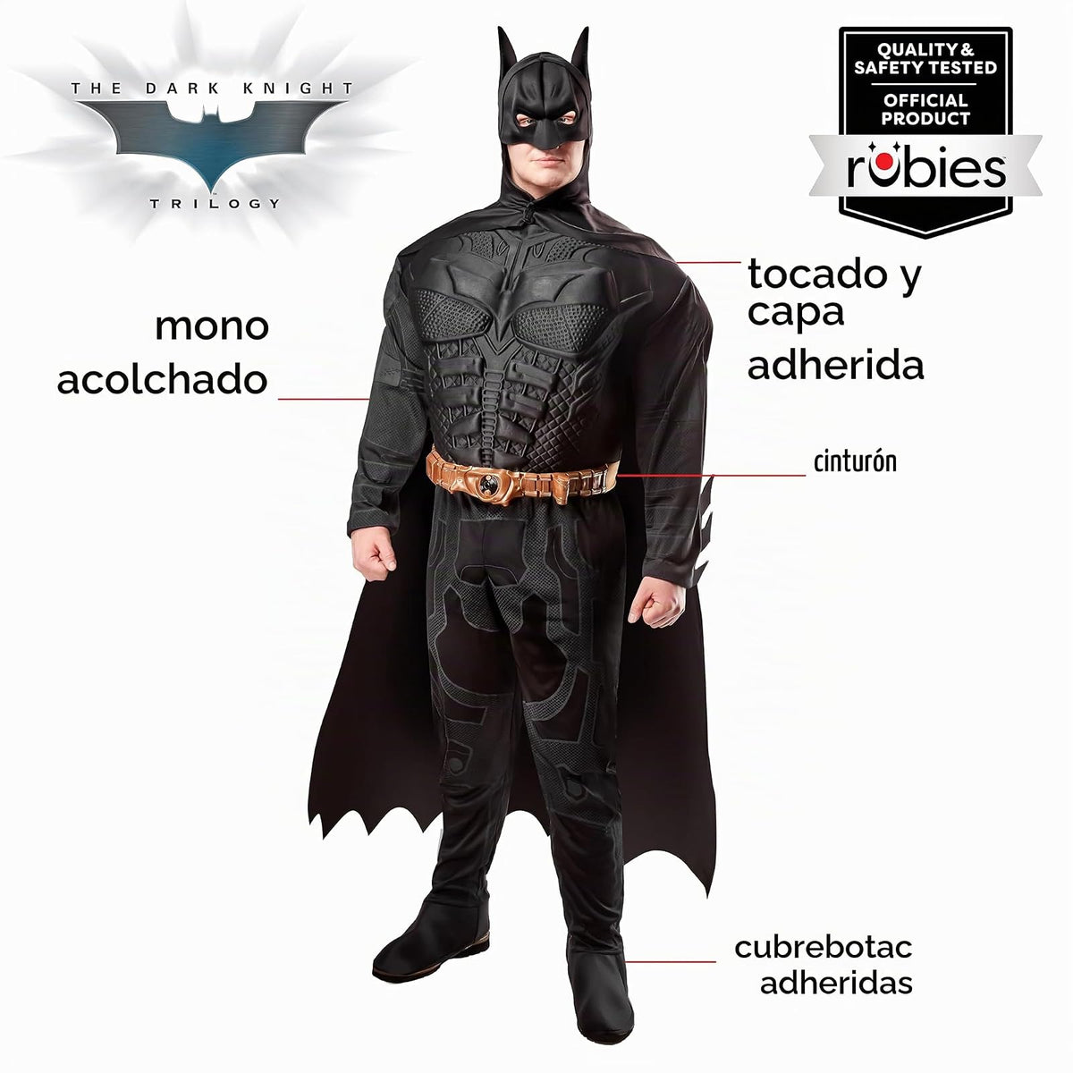 Batman Deluxe Muscle Chest Costume Adult Plus