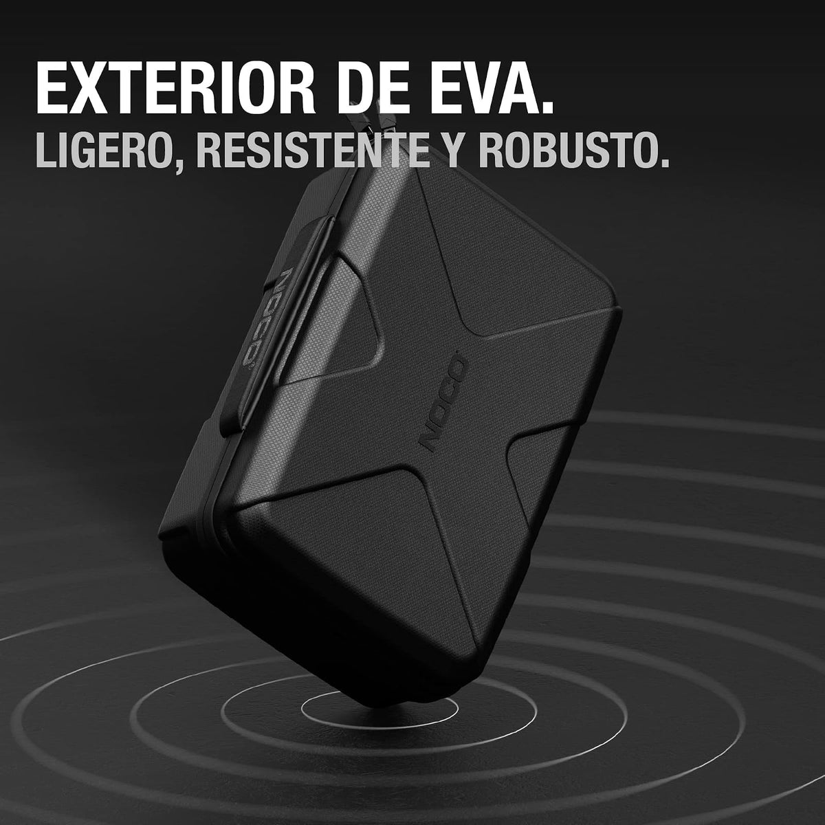 NOCO GBC104 Estuche de Protección de Goma EVA Boost X para Arrancadores de Emergencia de Litio GBX155 UltraSafe