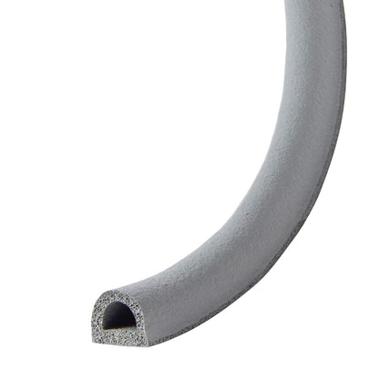 Frost King V25GA Cinta de hule resistente a la intemperie de 0.95 cm por 0.64 cm por 518.50 cm, gris, Gris
