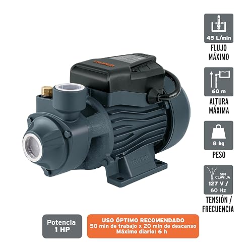 Truper BOAP-1A2, Bomba periférica 1 HP