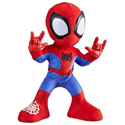 Marvel Hasbro Spidey Peluche Interactivo Baila y Gatea