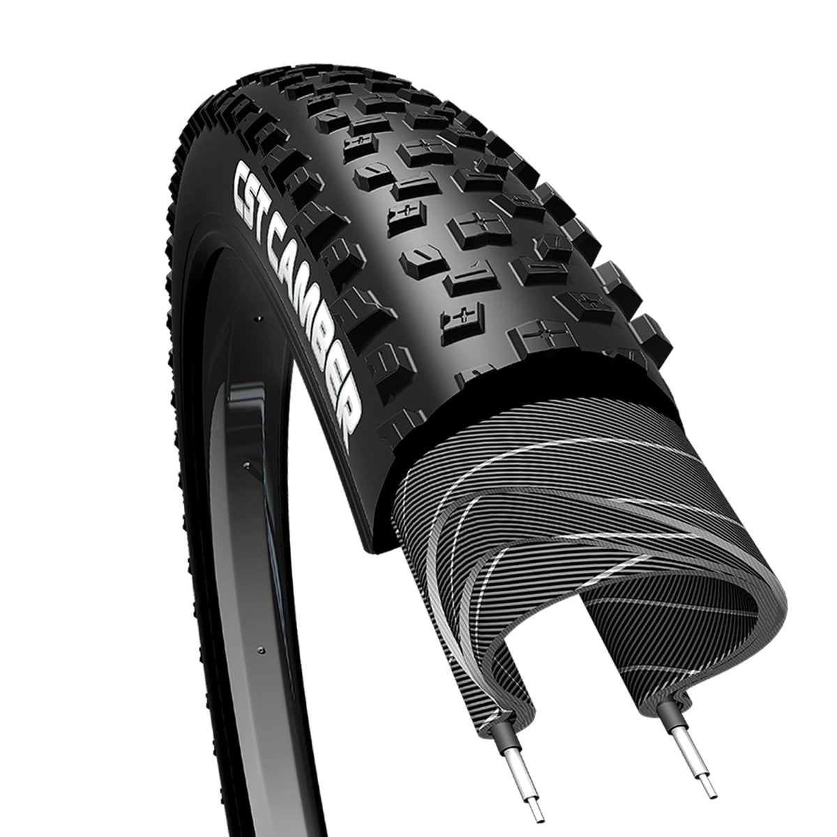 CST Camber Wire Bead Llanta con Hilos de Acero