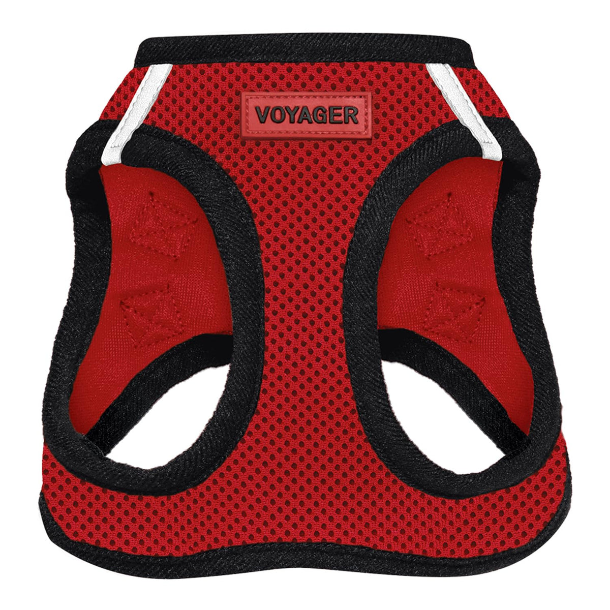 Best Pet Supplies Arnés Voyager Step-In Air para Perro, Todo Clima - Extra Pequeño (Pecho: 13" - 14.5") - Base roja