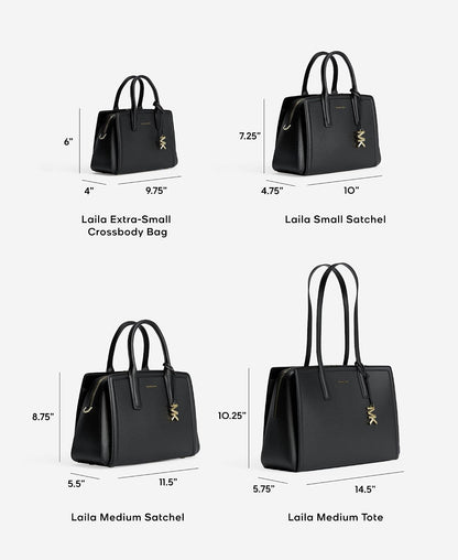Michael Kors Laila Medium Satchel Bolso mediano Laila Mujer