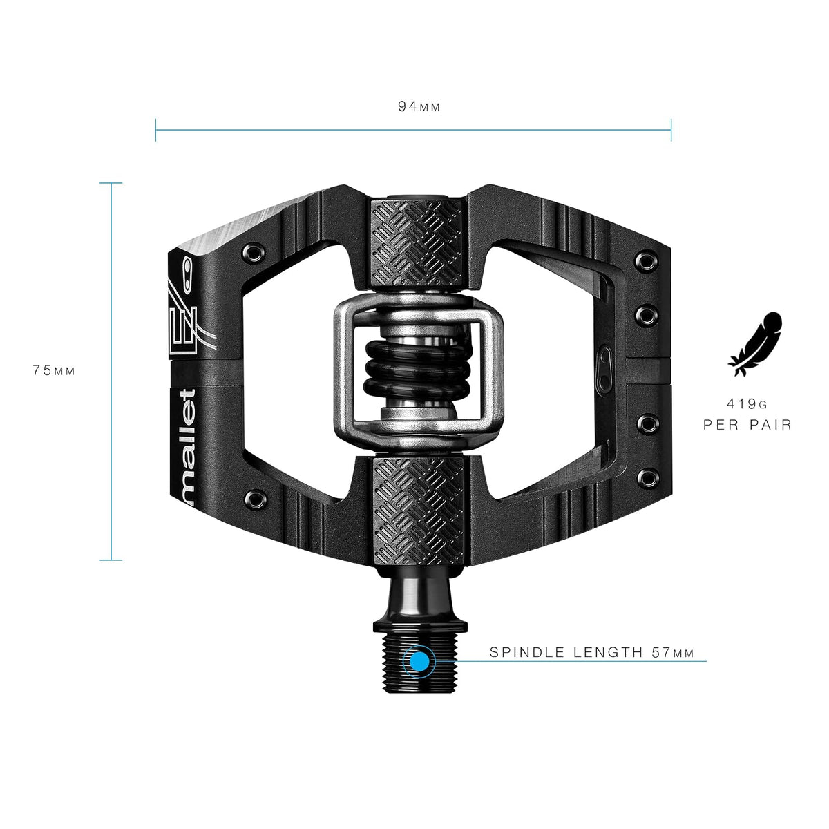 Crankbrothers Mazo MTB Pedal de Bicicleta