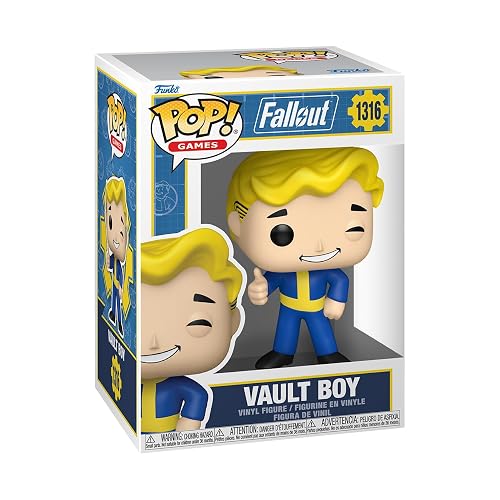 Funko Pop! Games: Fallout - Vault Boy | Mercancía Oficial - Figura de Vinilo Coleccionable para Decoración - Regalo de Cumpleaños para Fans