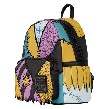 Loungefly Disney: The Nightmare Before Christmas - Sally - Embroidered Cosplay Mini Backpack - Great for Kids & Adults - Collectible Bags