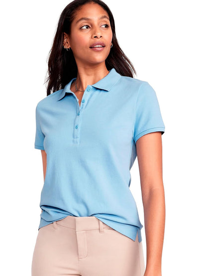 OLD NAVY Playera Mujer, Azul, Chico