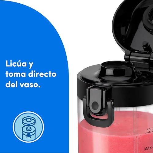nutribullet Licuadora Portátil Negra 4 piezas