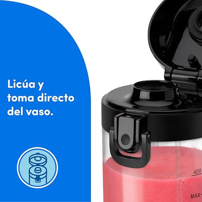 nutribullet Licuadora Portátil Negra 4 piezas