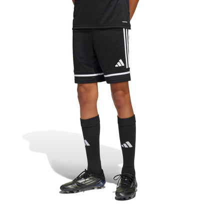adidas Squadra 25 Short de Fútbol para Niño - 6 Años - Negro - negro - blanco