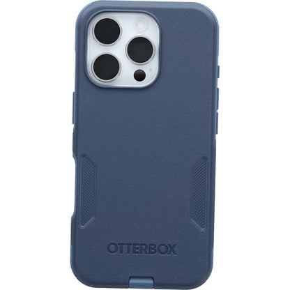 OtterBox Commuter Series Funda para iPhone 16 Pro - azul vaquero.