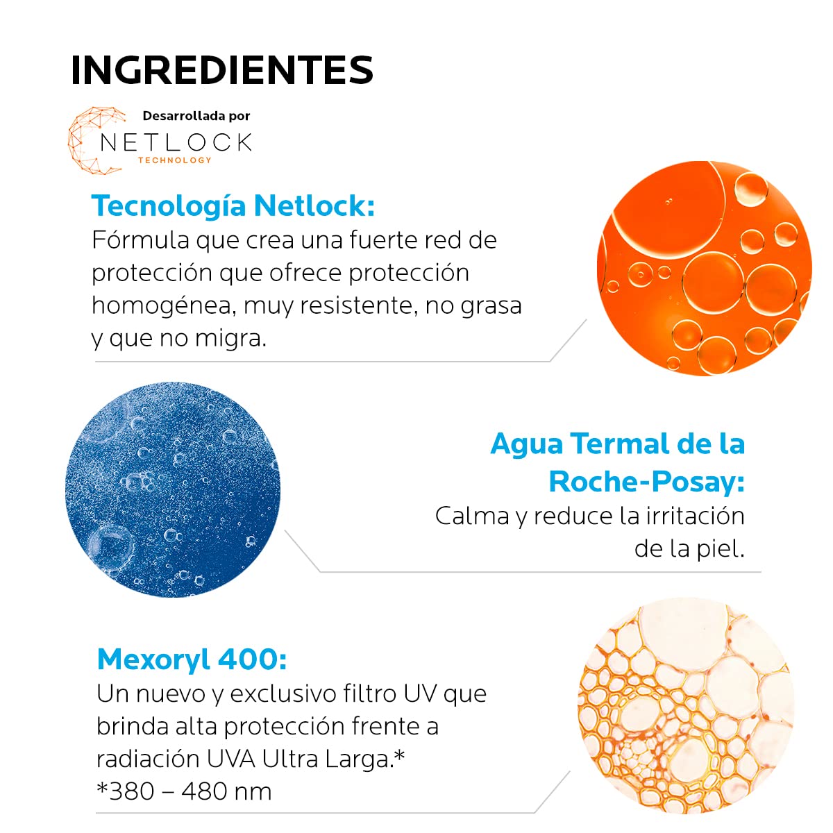 La Roche-Posay Anthelios UVMune 400 Fluido Invisible FPS 50+, Protector Solar, con Mexoryl 400, para Todo Tipo de Piel, Textura Ligera, Apto para Uso Diario, 50 ml