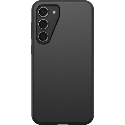 OtterBox - Funda para Galaxy S23+ Symmetry Series, Color Negro, Ultra Elegante, Compatible con Carga inalámbrica, Bordes elevados Que protegen la cámara y la visualización