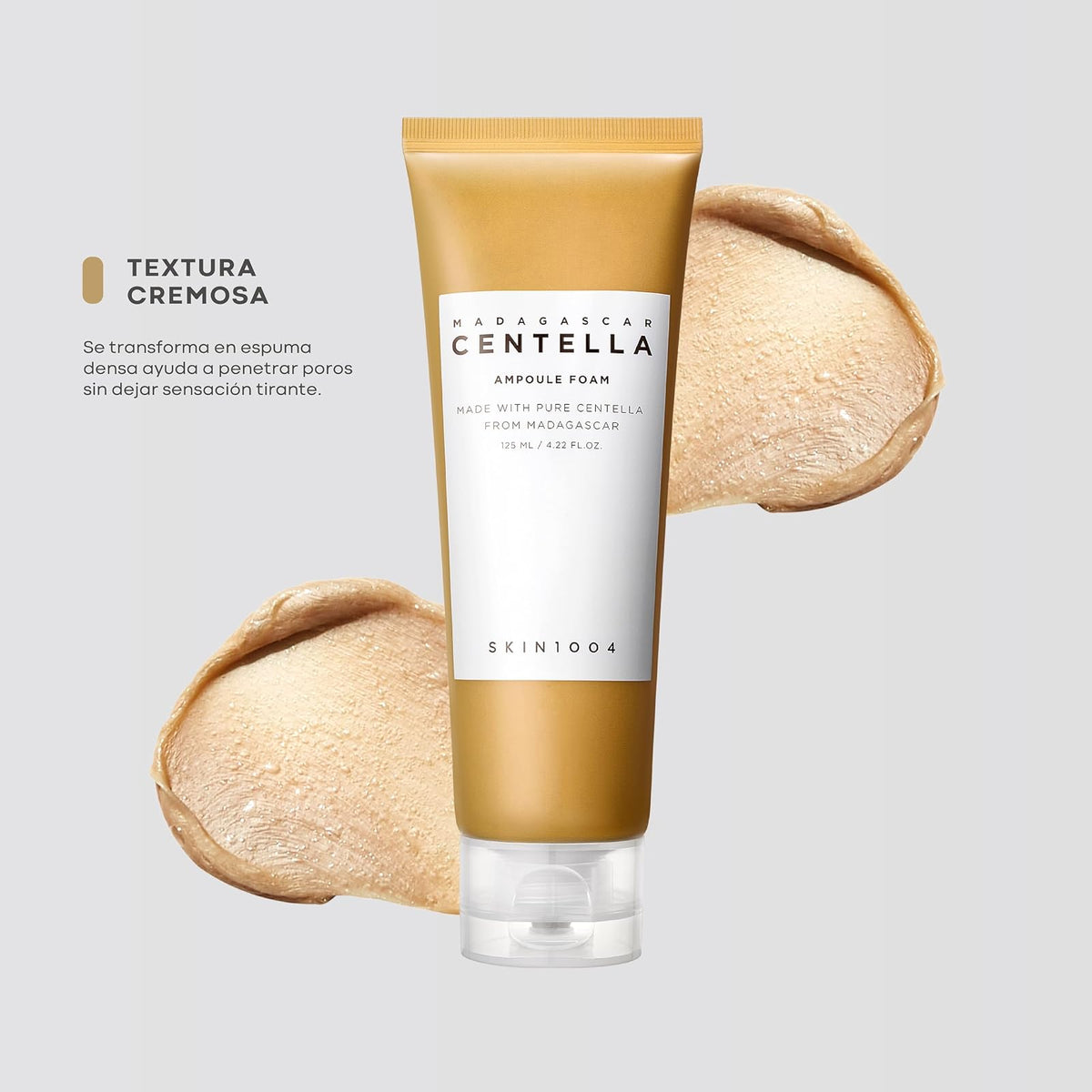 Madagascar Centella Ampoule Foam by Skin1004 for Women - 4.22 oz Cleanser