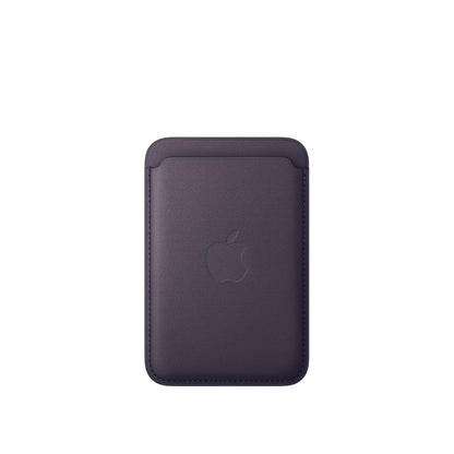 Apple Cartera FineWoven con MagSafe para iPhone, Naranja Zorro - Morado medianoche