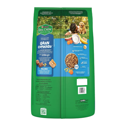 Dog Chow Purina Cachorro Raza Mediana y Grande Sabor Carne, Pollo y Frutas 7.5Kg