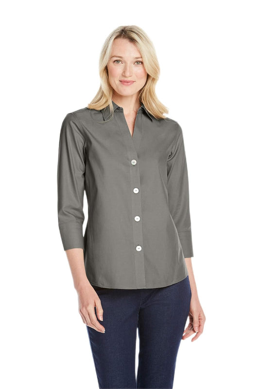 Foxcroft Camiseta Paigely para Mujer sin Planchar, Esencial