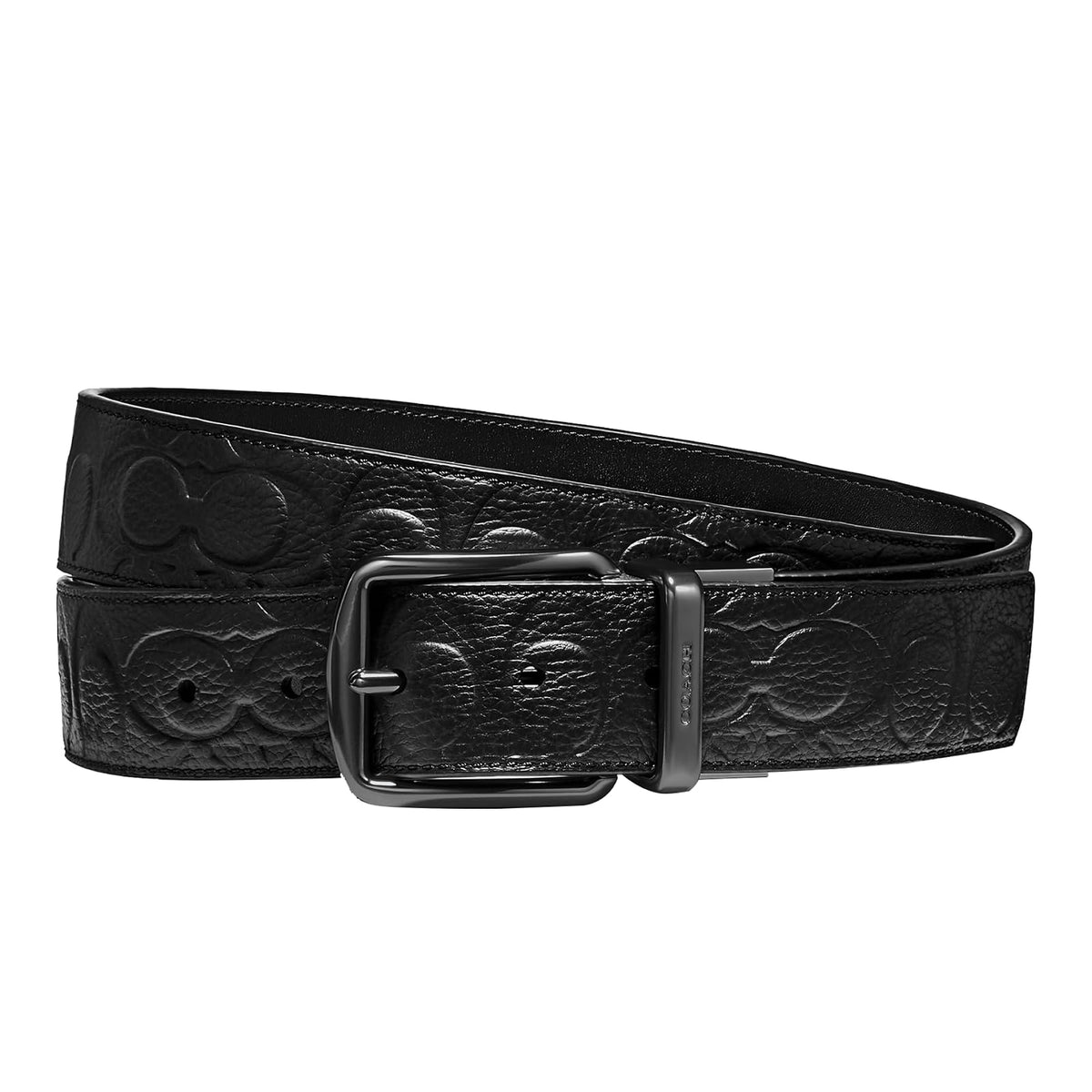 Coach New York - Cinturón de piel para hombre de 38 mm