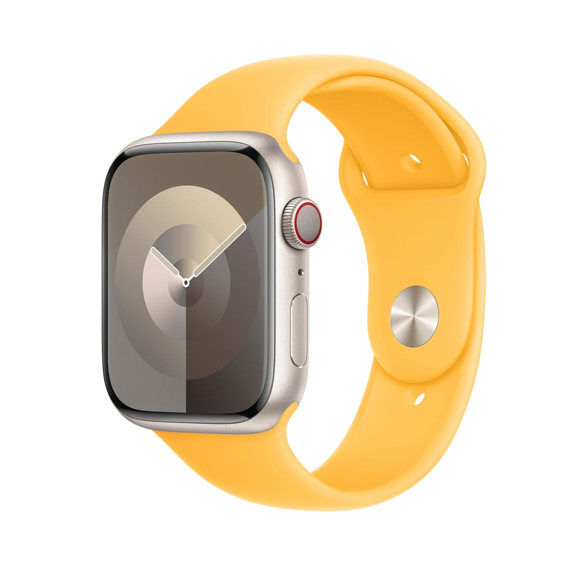 Correa para el Apple Watch - Correa Deportiva - 45 mm - Amarillo Amanecer - S/M