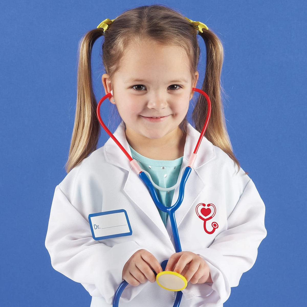 Learning Resources Doctor Play Set, Kit de médico para niños, Juego de simulación, Juego de imaginación, 3 Piezas, Mayores de 3 años