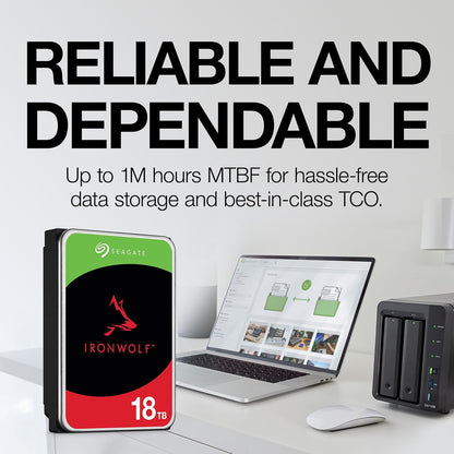 Seagate Disco Duro NAS IronWolf SATA 4TB (ST4000VN006)