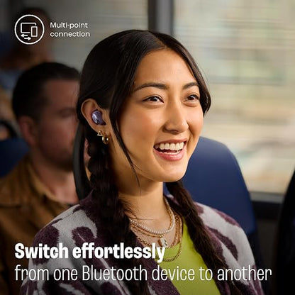 JBL Live Buds 3 Audífonos Inalámbricos NC Bluetooth, Drivers de 10mm, Reproducción 40 Horas, Pantalla Táctil - Azul