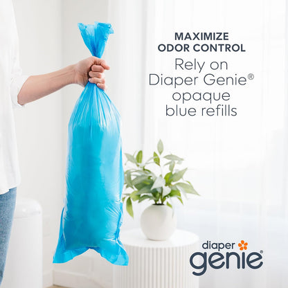 Recambio de bolsas Diaper Genie Easy Roll | Incluye 18 bolsas y puede contener hasta 846 pañales tamaño recién nacido