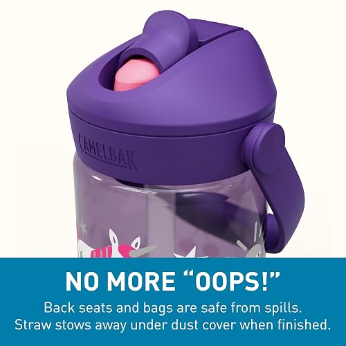 CAMELBAK BOTELLA THRIVE FLIP STRAW KIDS 400ml UNICORN PARTY