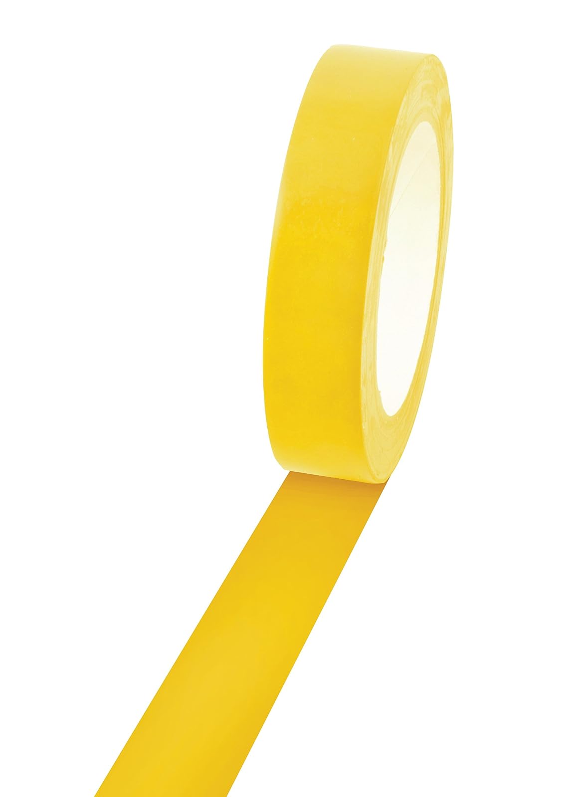 Champion Sports Cinta de Marcaje para Piso 5 cm x 33 m - 1 pulgada x 60 yardas - Amarillo