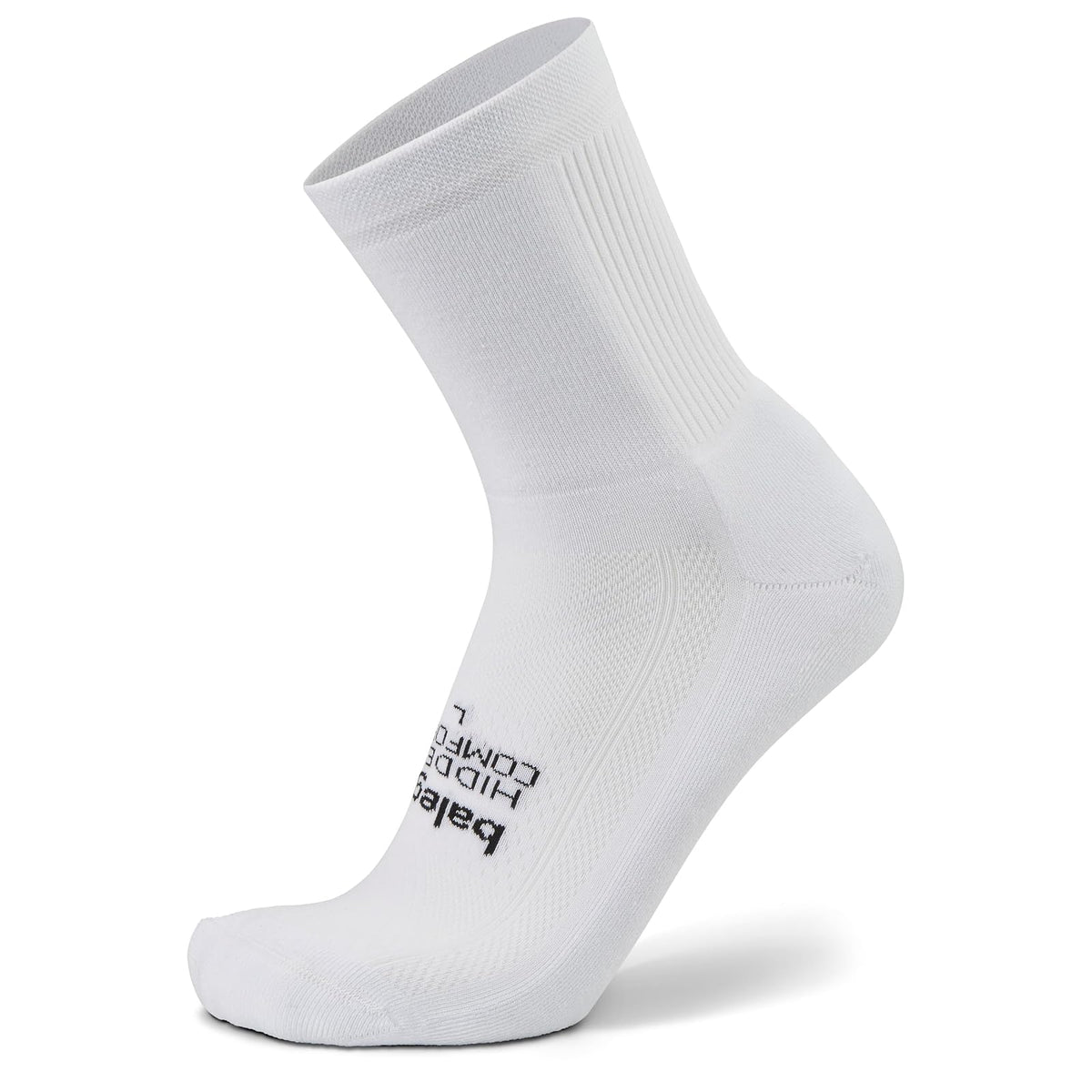 Balega Hidden Comfort Mini Crew Calcetines Unisex - XL - Blanco