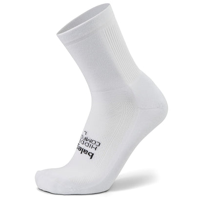 Balega Hidden Comfort Mini Crew Calcetines Unisex - XL - Blanco