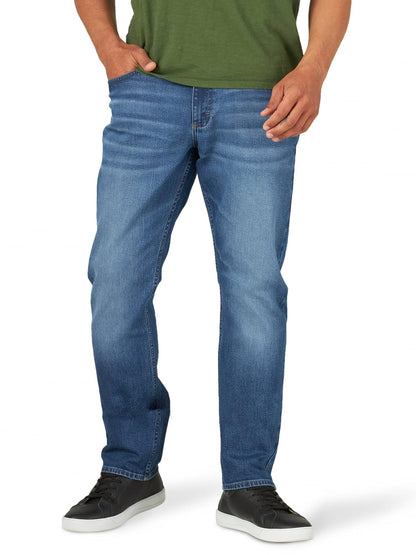 Wrangler Jeans Elásticos de Ajuste Atlético para Hombre, Mezclilla Resistente - Hayes - 32W x 34L
