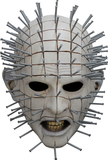 Ghoulish Productions Men's Monster Horror Hellraiser III Pinhead Mask Halloween Costume Accessory