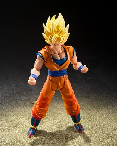 TAMASHII Nations - Dragon Ball Z - Super Saiyan Son Goku (The Games Begin) S.H.Figuarts Figura de acción