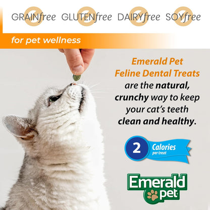 Emerald Pet, Premios Dentales de Salmón para Gato 11 oz