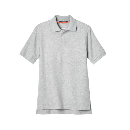 French Toast Playera Polo de Piqué de Manga Corta para Niño - 14-16 - Gris