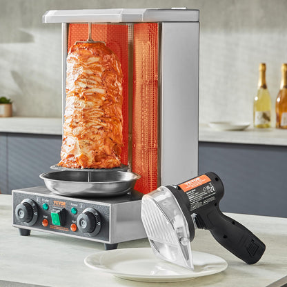 VEVOR Cuchillo eléctrico Shawarma